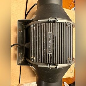 AC Infinity Cloudline 4-in dia Galvanized Steel Centrifugal Inline Duct Fan